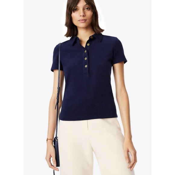 tory burch polo shirts